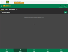 Tablet Screenshot of chance.cz